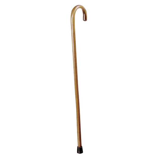 Round Handle Cane Lumex® Wood 36 Inch Height Walnut