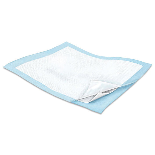 Disposable Underpad Wings™ Quilted Premium Comfort Low Air Loss and Repositioning 23 X 36 Inch Airlaid Heavy Absorbency