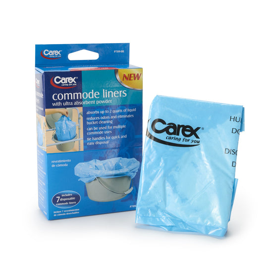 Carex® Commode Liner For Commode / Shower Chair