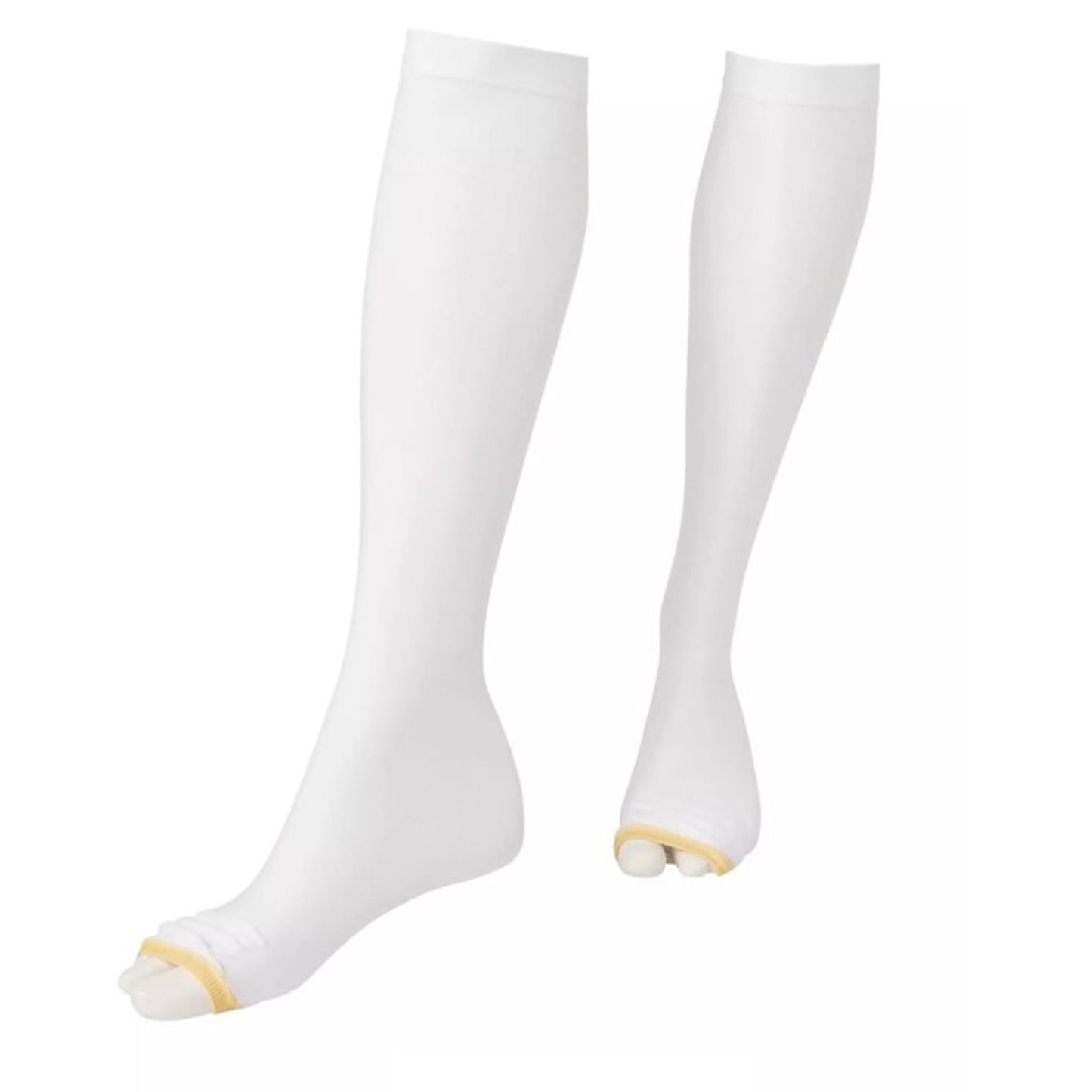 Anti-embolism Stocking T.E.D.™ Knee High Small / Regular White Inspection Toe
