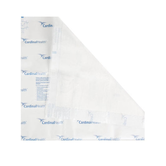 Disposable Underpad Wings™ Quilted Premium Comfort Low Air Loss and Repositioning 30 X 36 Inch Airlaid Heavy Absorbency