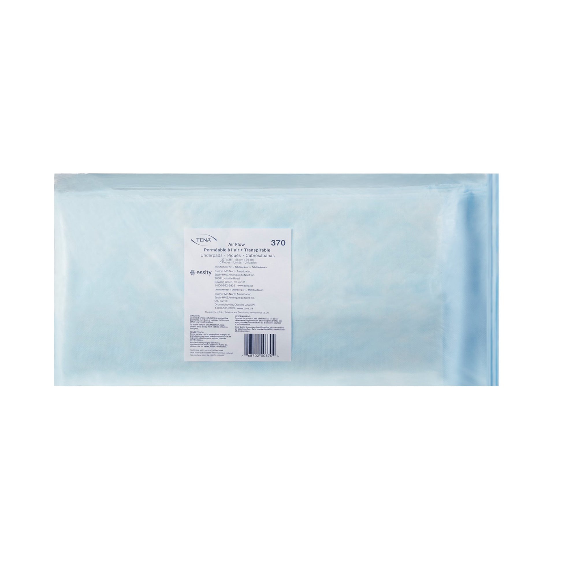 Disposable Underpad TENA® Air Flow Low Air Loss 23 X 36 Inch Polymer Moderate Absorbency