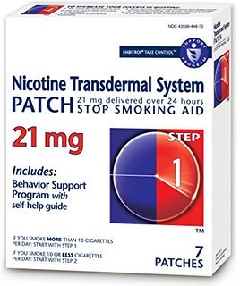 Stop Smoking Aid Habitrol® 21 mg Strength Transdermal Patch