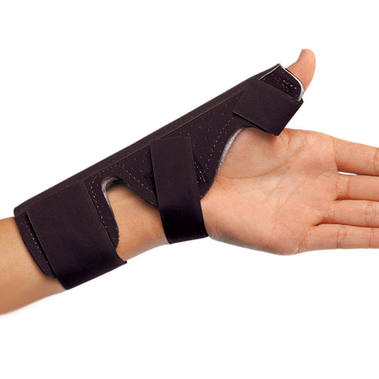 Thumb Splint ProCare® One Size Fits Most Hook and Loop Closure Left or Right Hand Beige