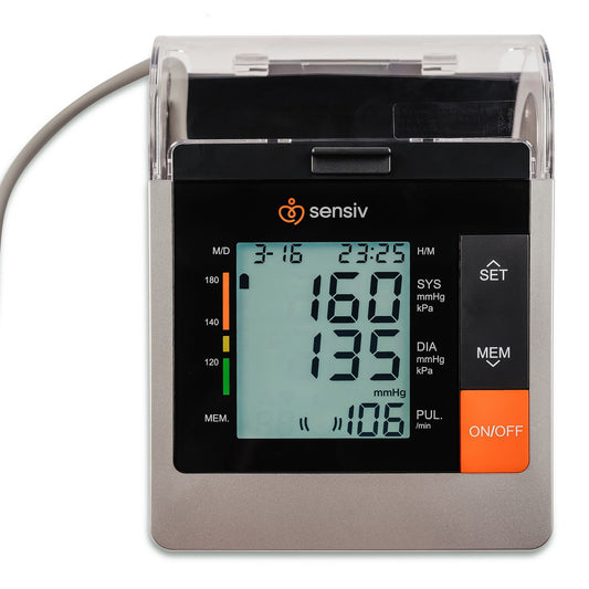 Digital Blood Pressure Monitor Sensiv Arm Desk Model