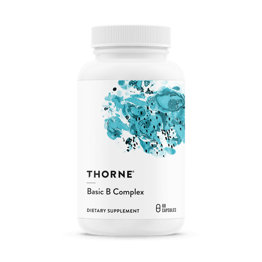 Dietary Supplement THORNE® Basic B Complex Thiamin 110 mg Strength Capsule 60 per Bottle