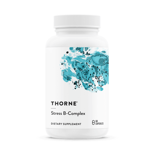 Dietary Supplement THORNE® Stress B-Complex Thiamin 50 mg Strength Capsule 60 per Bottle