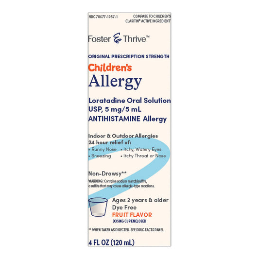 Children's Allergy Relief Foster & Thrive™ 5 mg / 5 mL Strength Syrup 4 oz.