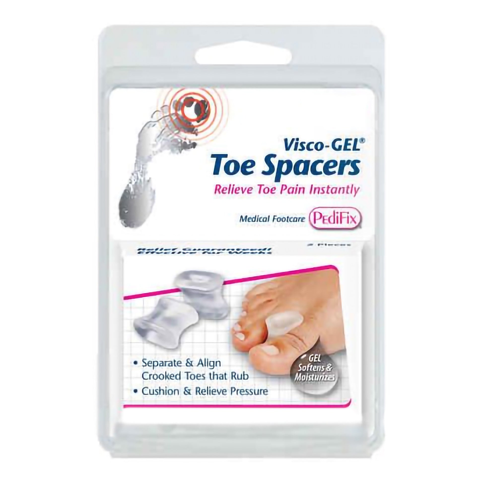 Toe Spacer Visco-GEL® Medium Without Fastening Toe