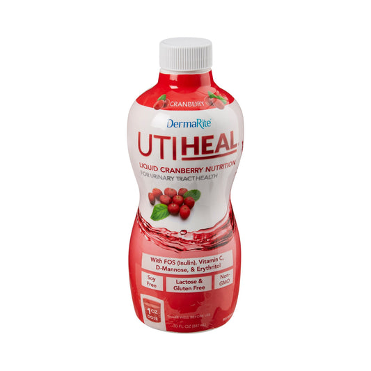 Oral Supplement UTIHeal™ Cranberry Flavor Liquid 30 oz. Bottle