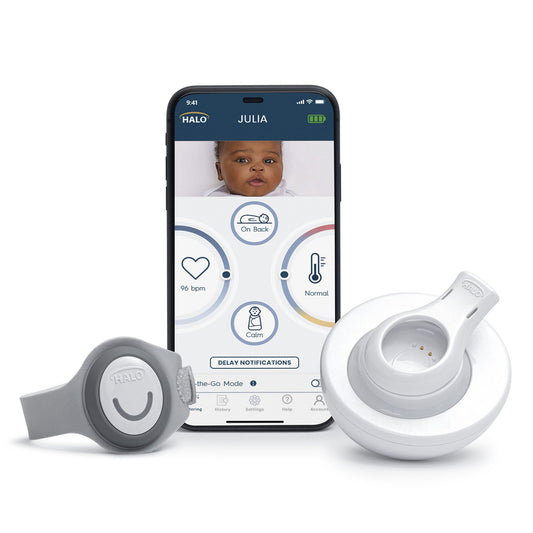 Baby Monitor Halo Sleepsure Battery Operated Touchscreen Display