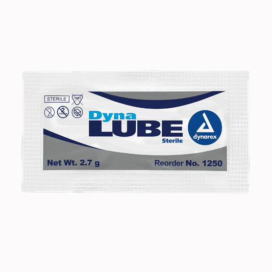 Lubricating Jelly DynaLube 2.7 Gram Individual Packet Sterile