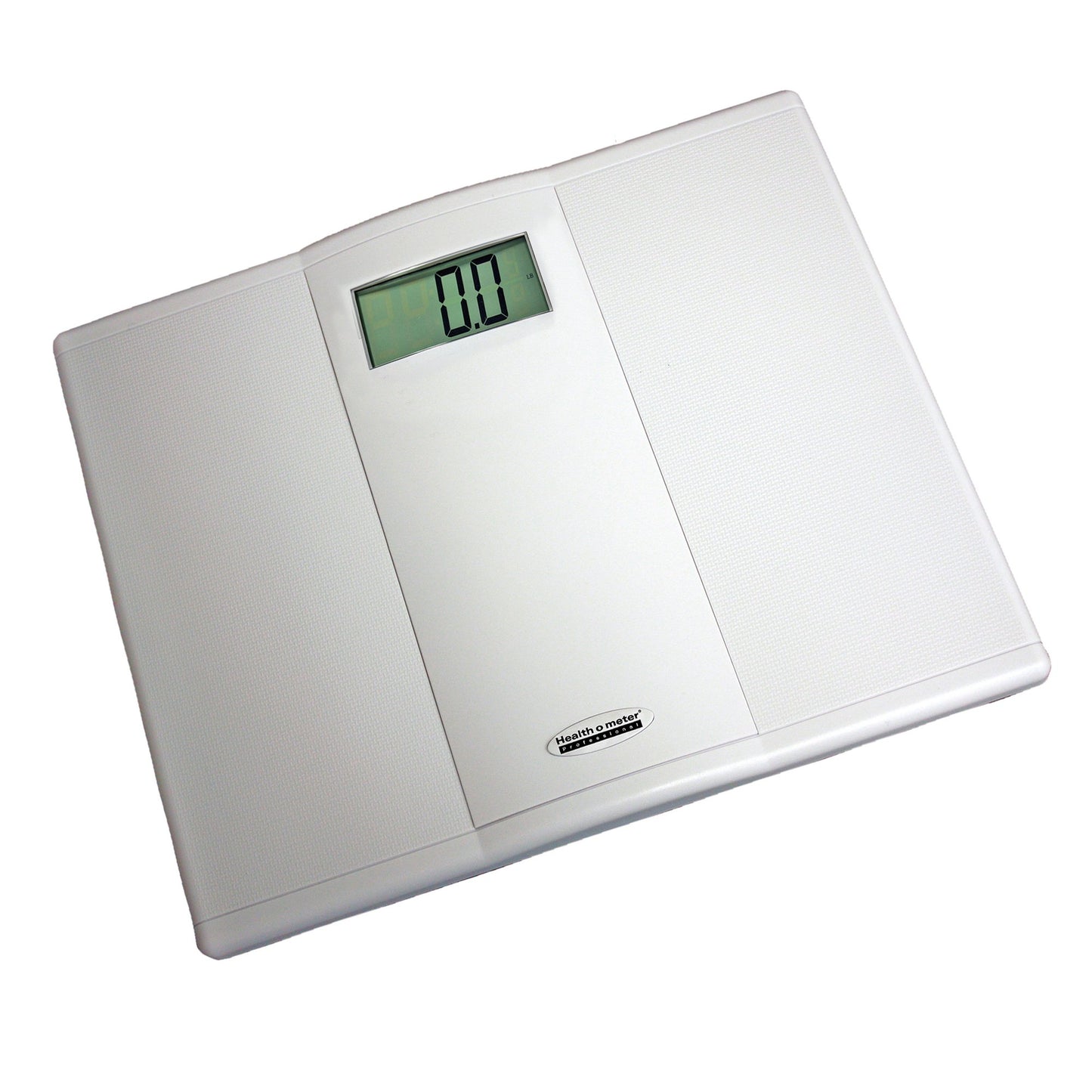 Floor Scale Health O Meter® Digital Display 400 lbs. / 181 kg Capacity White Battery Operated