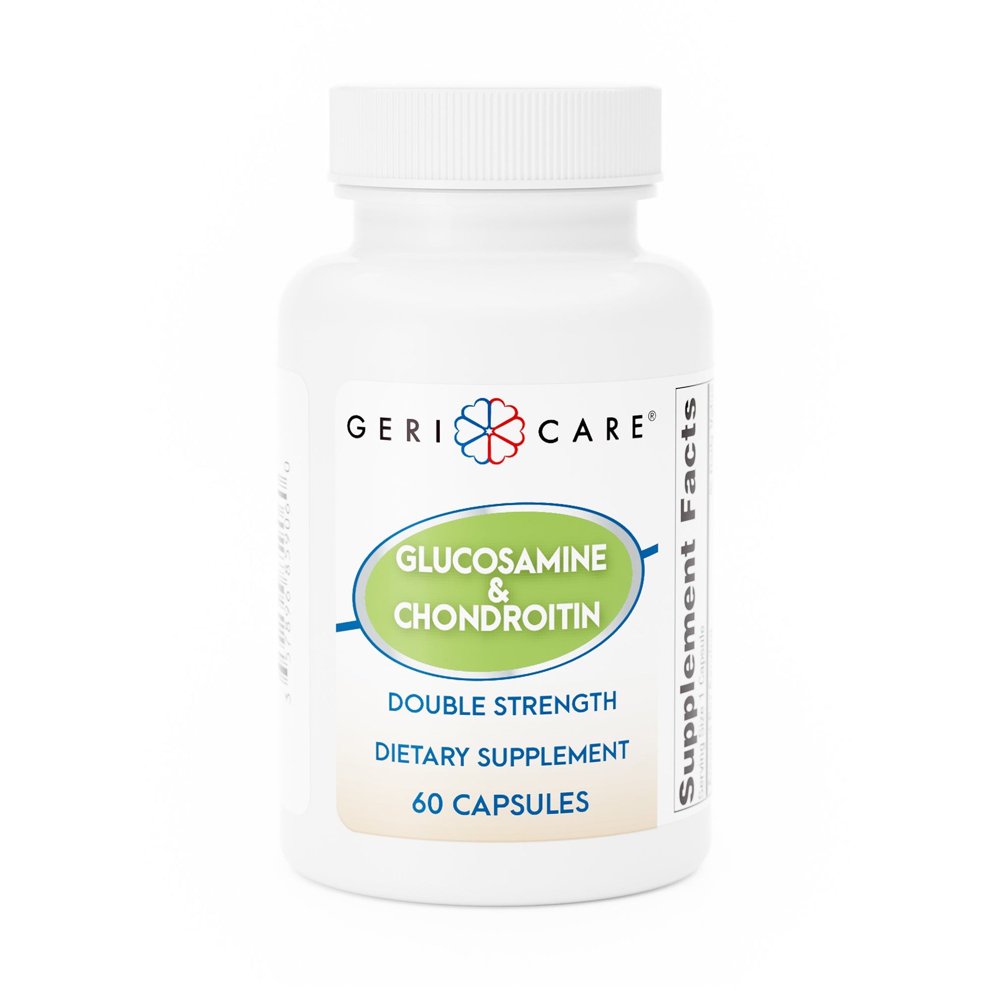 Joint Health Supplement Geri-Care® Glucosamine / Chondroitin 500 mg - 400 mg Strength Capsule 60 per Box