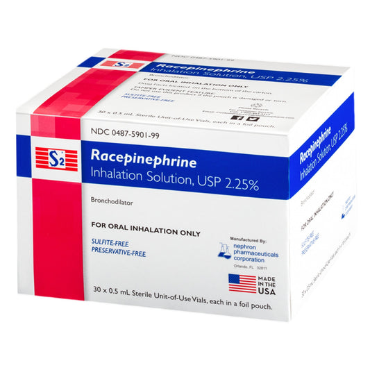 Bronchodilator Nephron 2.25% Strength Inhalation Solution 0.5 mL