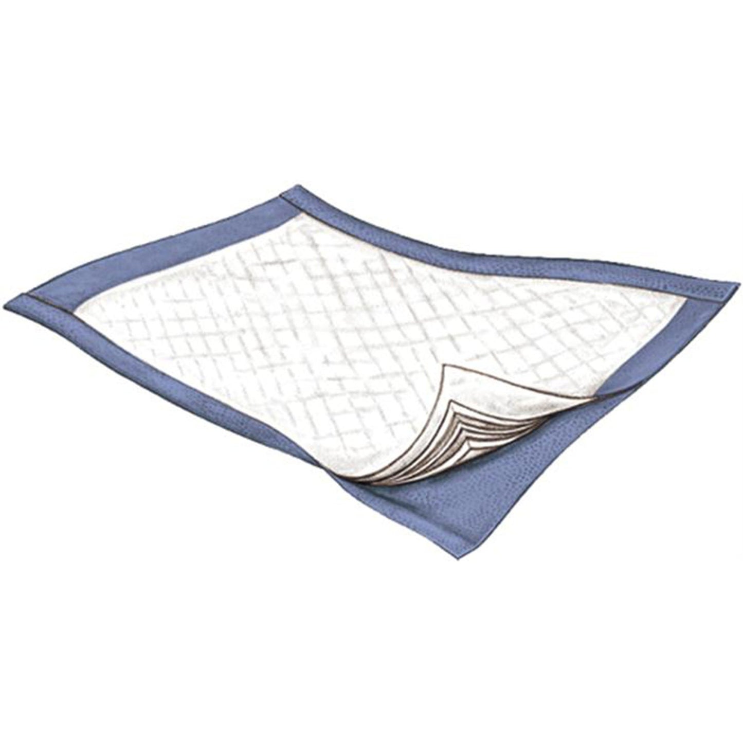 Disposable Underpad Passport™ 22 X 35 Inch Polymer Moderate Absorbency