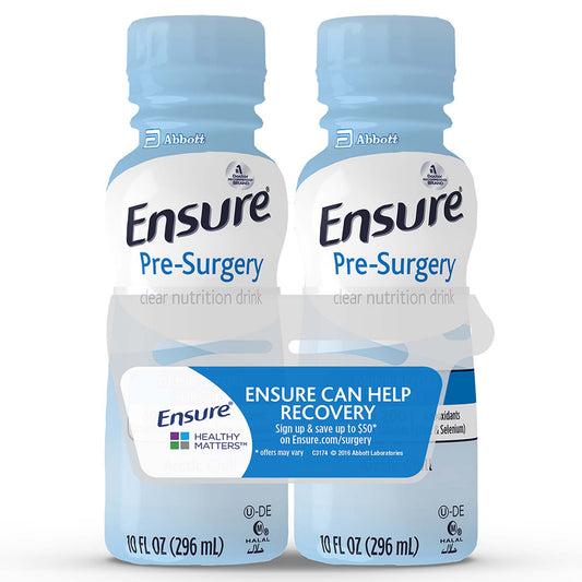Oral Supplement Ensure® Pre-Surgery Clear Carbohydrate Drink Strawberry Flavor Liquid 10 oz. Bottle