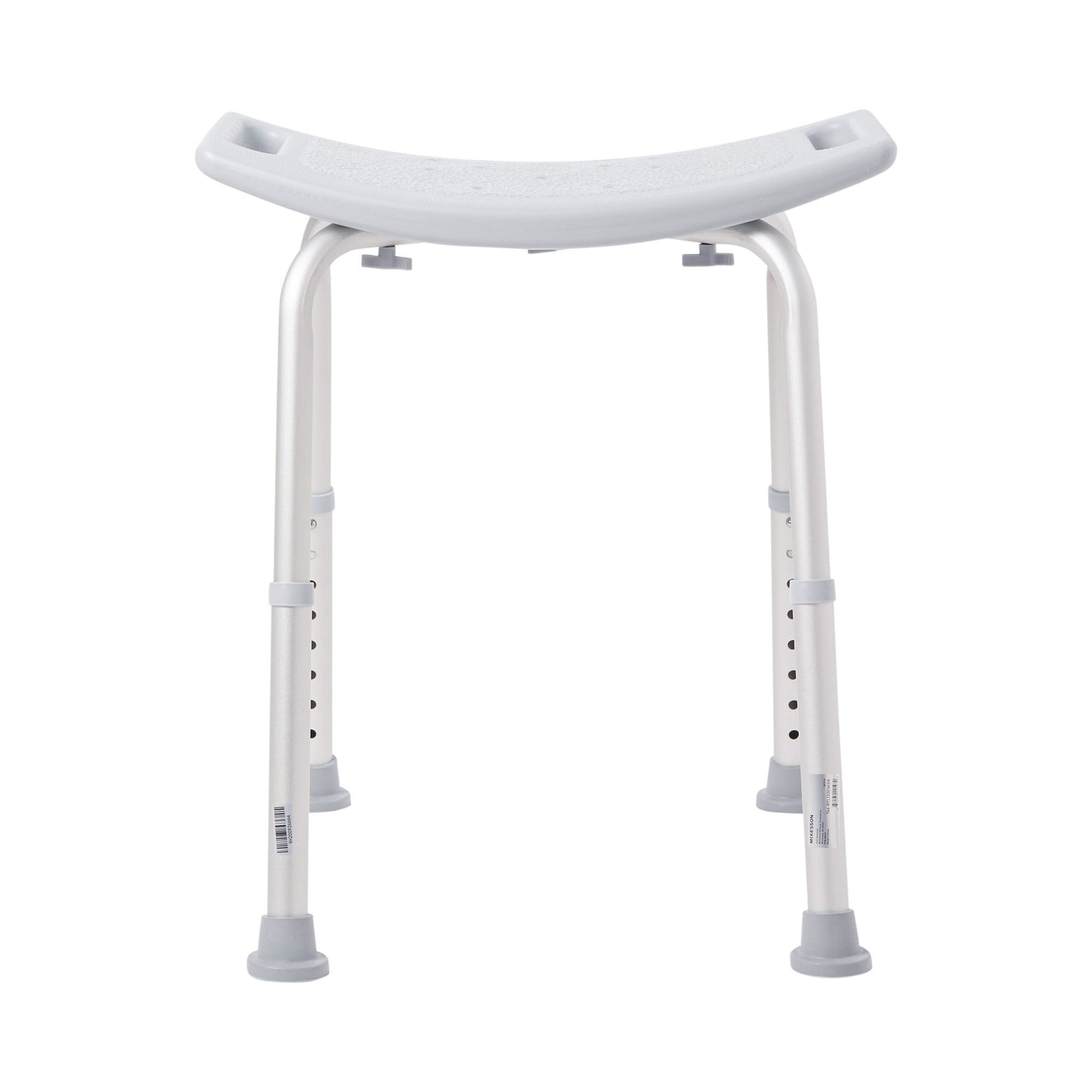 Bath Bench McKesson Without Arms Aluminum Frame Without Backrest 19-1/4 Inch Seat Width 300 lbs. Weight Capacity