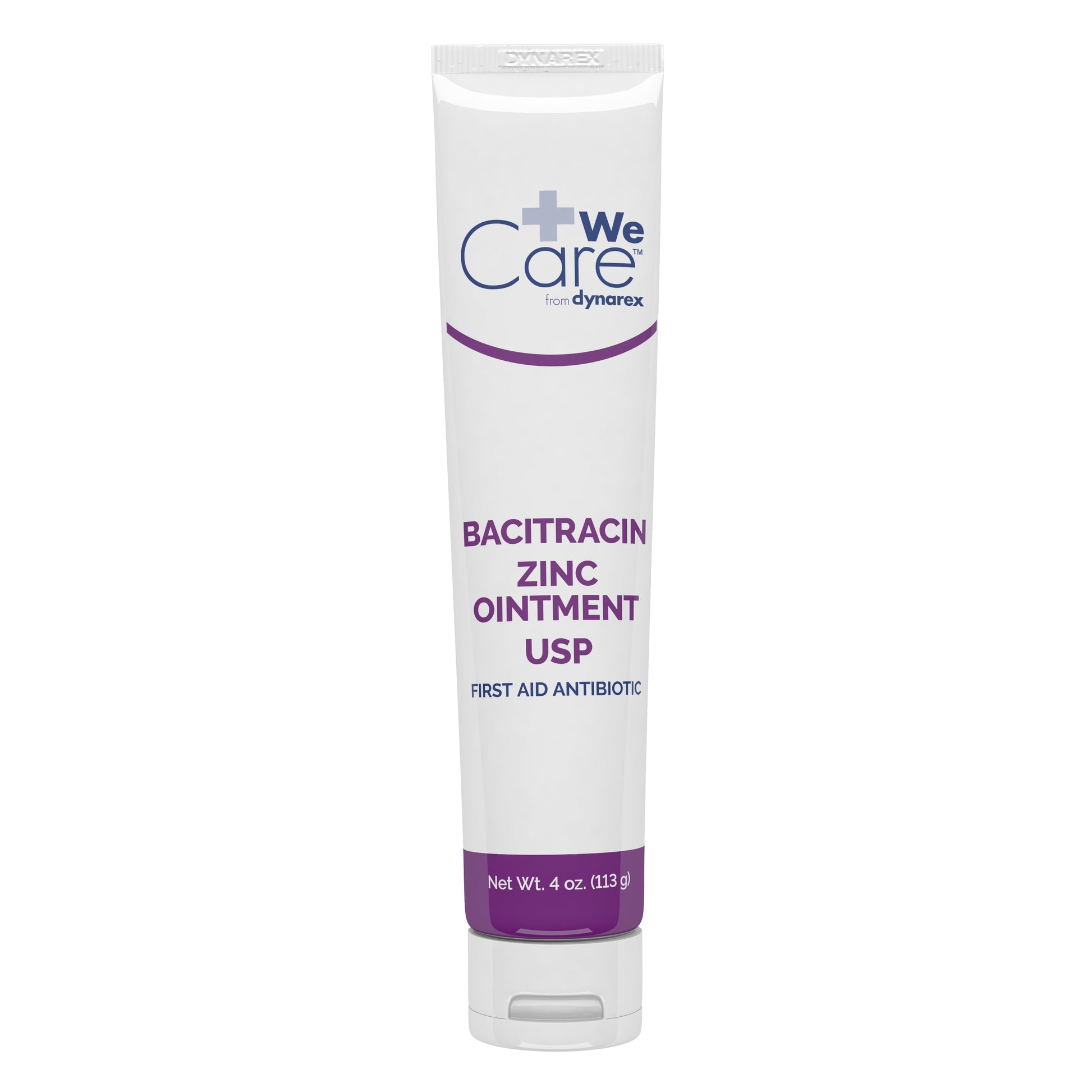 First Aid Antibiotic Bacitracin Zinc WeCare™ Ointment 4 oz. Tube
