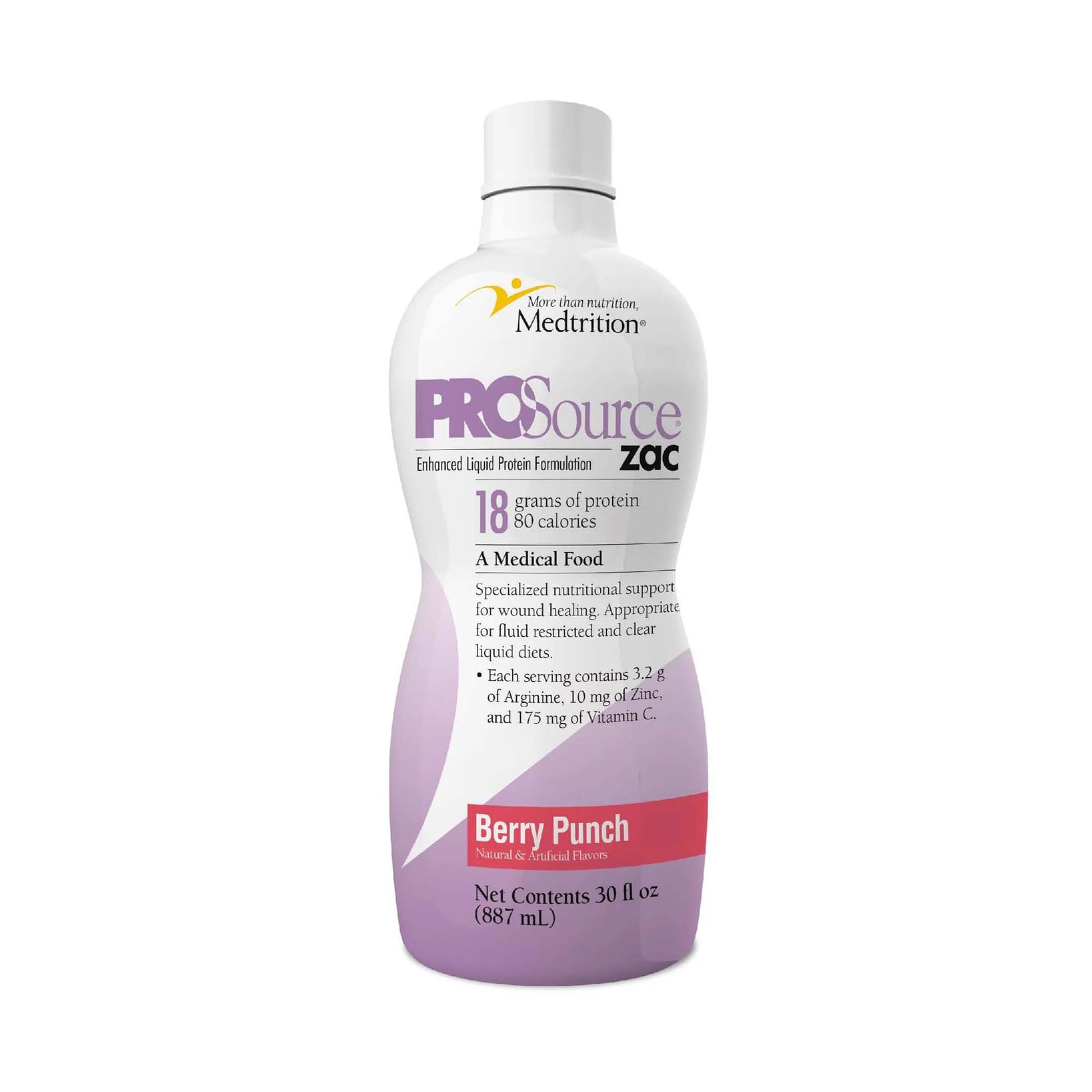 Oral Supplement ProSource ZAC™ Berry Punch Flavor Liquid 32 oz. Bottle
