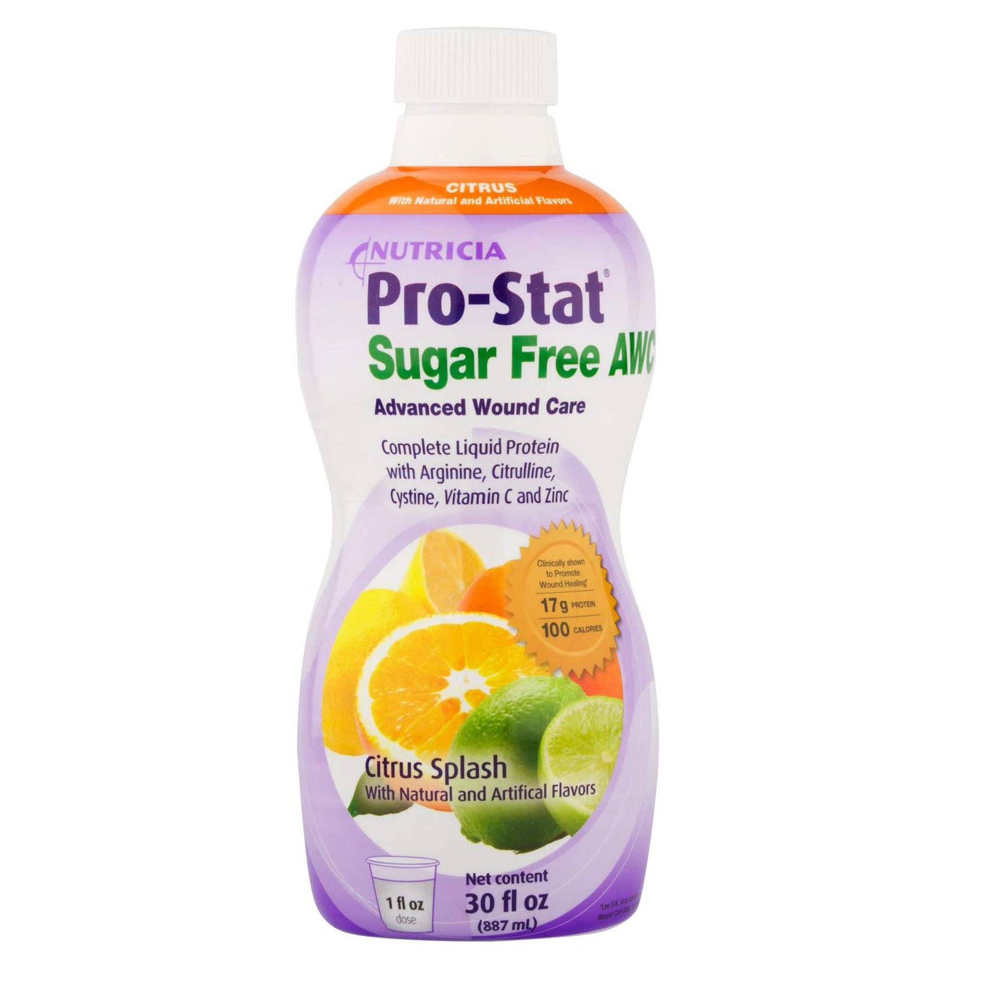 Oral Supplement Pro-Stat® AWC Citrus Splash Flavor Liquid 30 oz. Bottle
