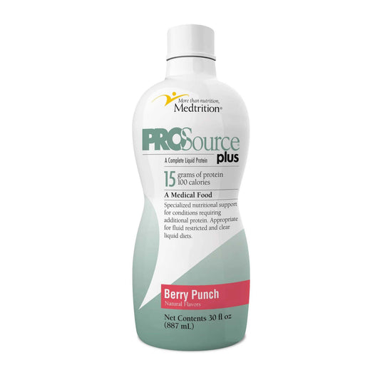 Oral Supplement ProSource® Plus Berry Punch Flavor Liquid 30 oz. Bottle