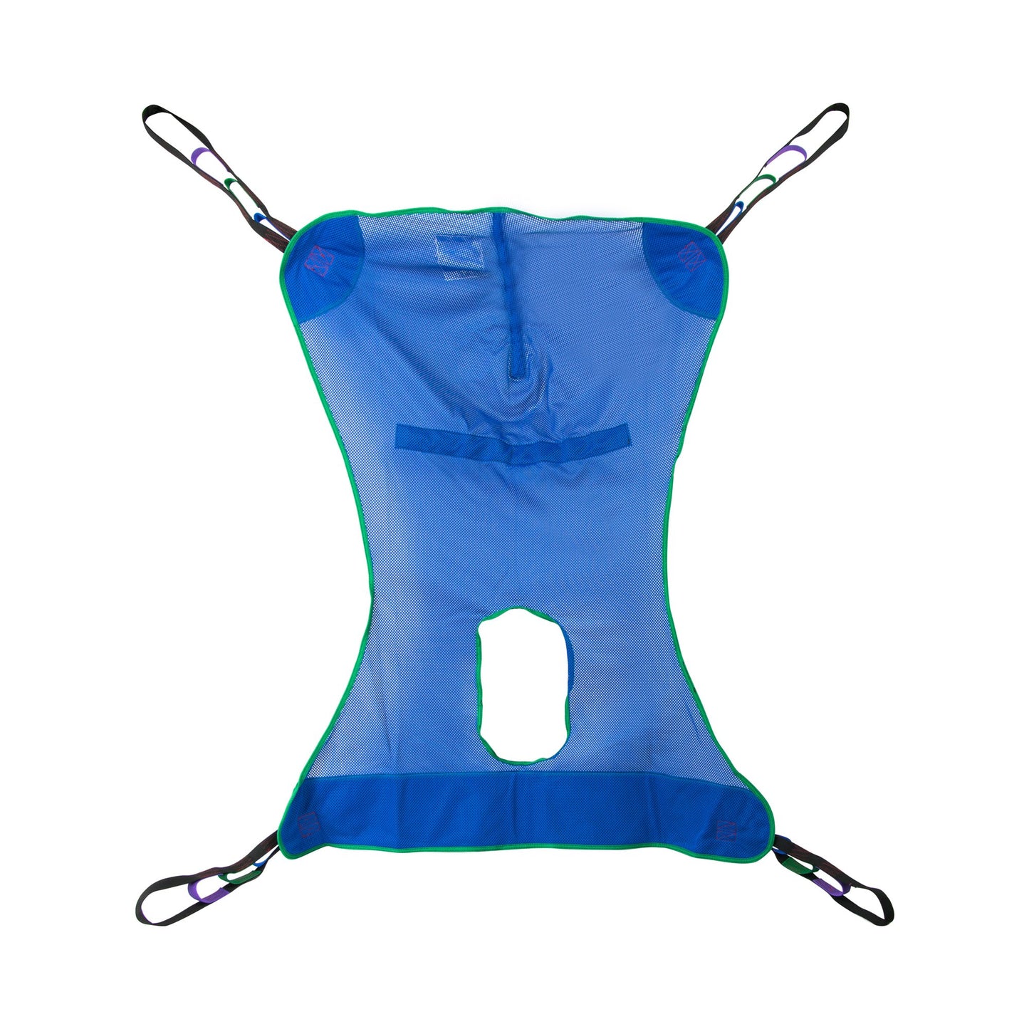 Full Body Commode Sling McKesson 4 or 6 Point Cradle Without Head Support X-Large 600 lbs. Weight Capacity