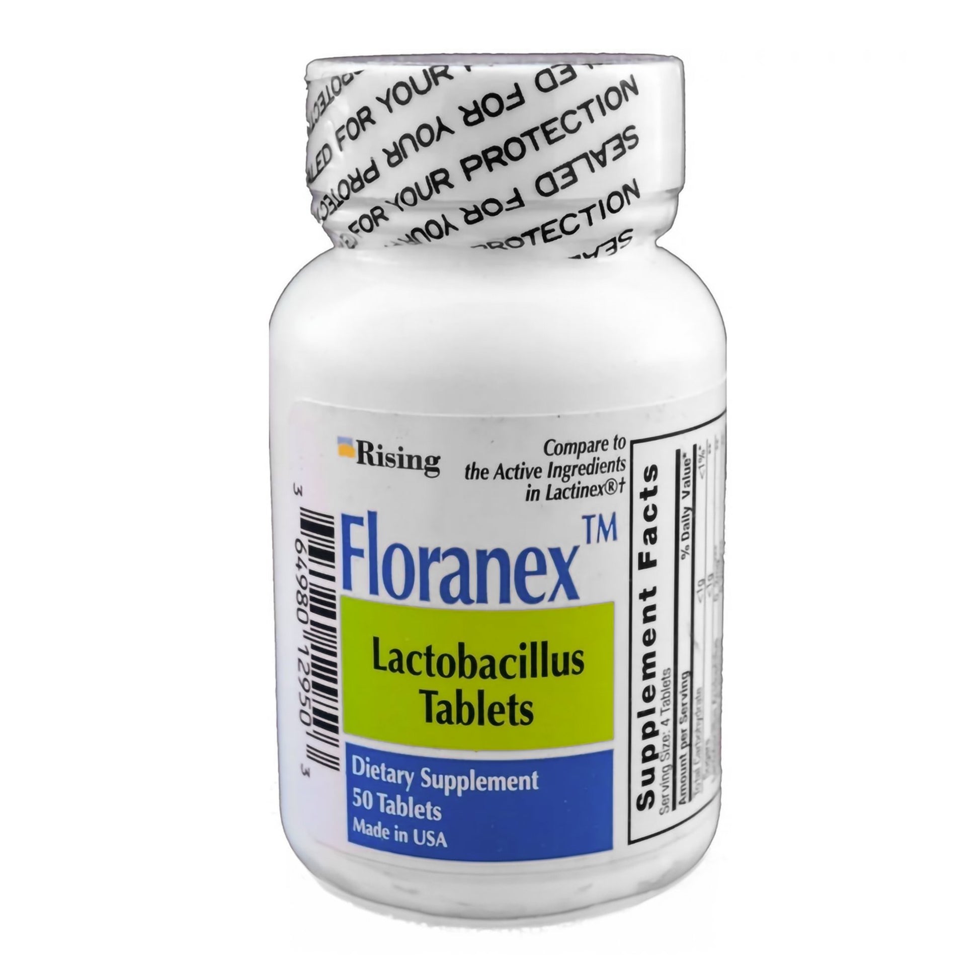 Probiotic Dietary Supplement Floranex™ 50 per Bottle Chewable Tablet