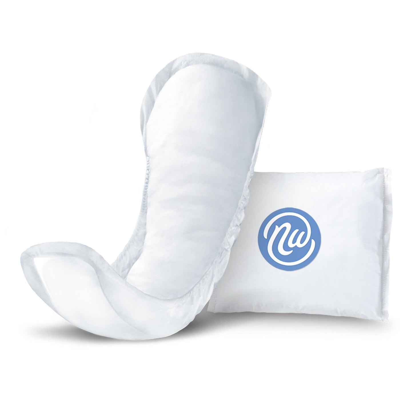 Bladder Control Pad Nexwear Maximum Long 13-3/4 Inch Length Heavy Absorbency Super Absorbent Core One Size Fits Most