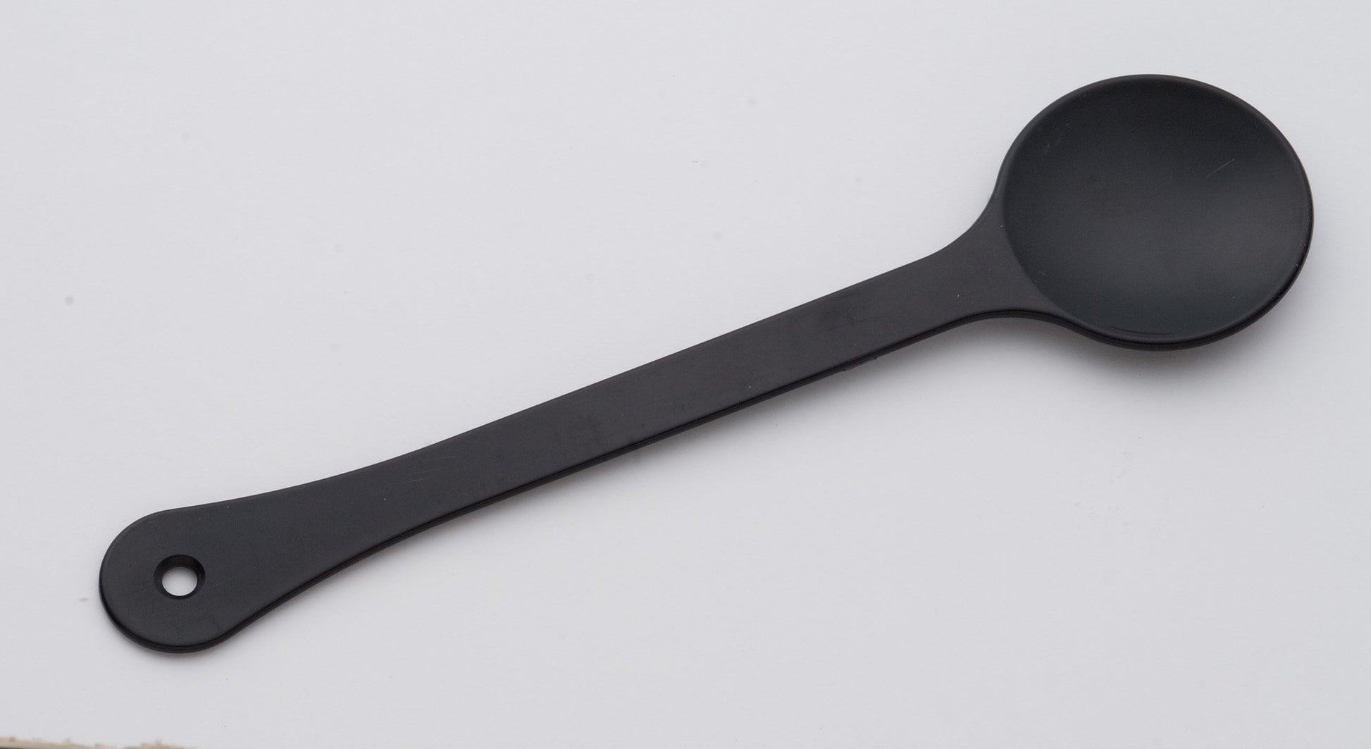 Eye Occluder 9-3/4 Inch Length Long Handle Style Cupped Black Plastic