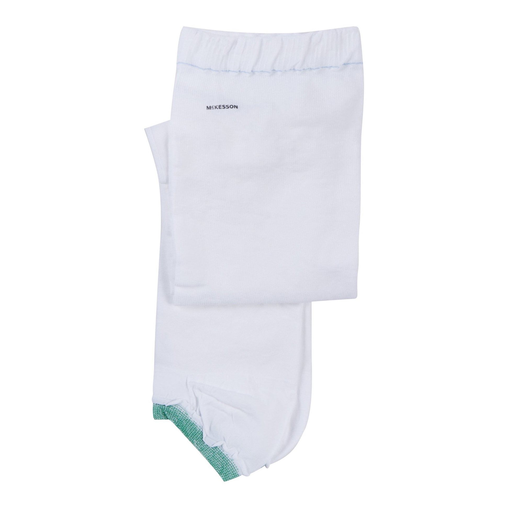 Anti-embolism Stocking McKesson Thigh High Medium / Short White Inspection Toe