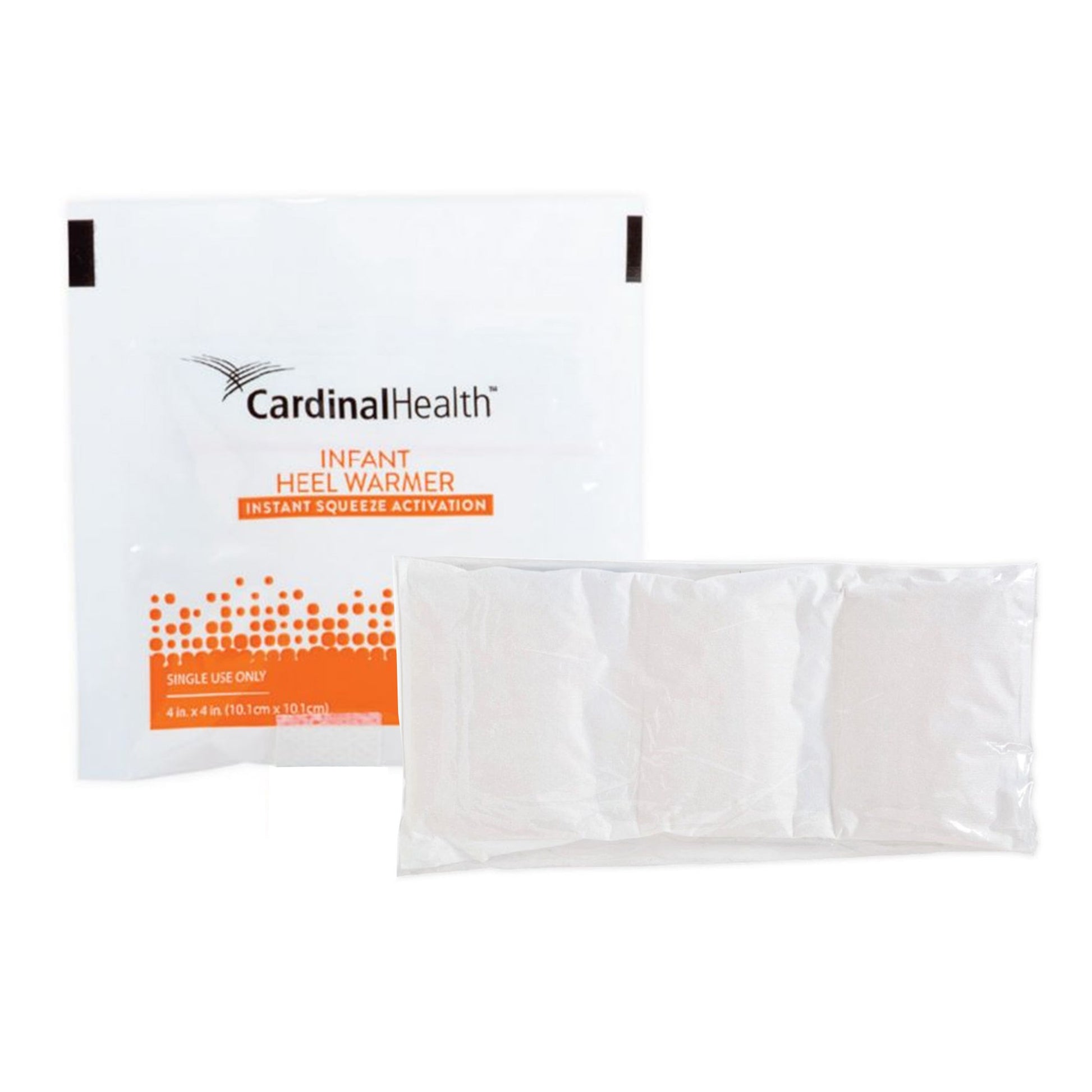 Instant Infant Heel Warmer Cardinal Health™ Heel One Size Fits Most Plastic Cover Disposable