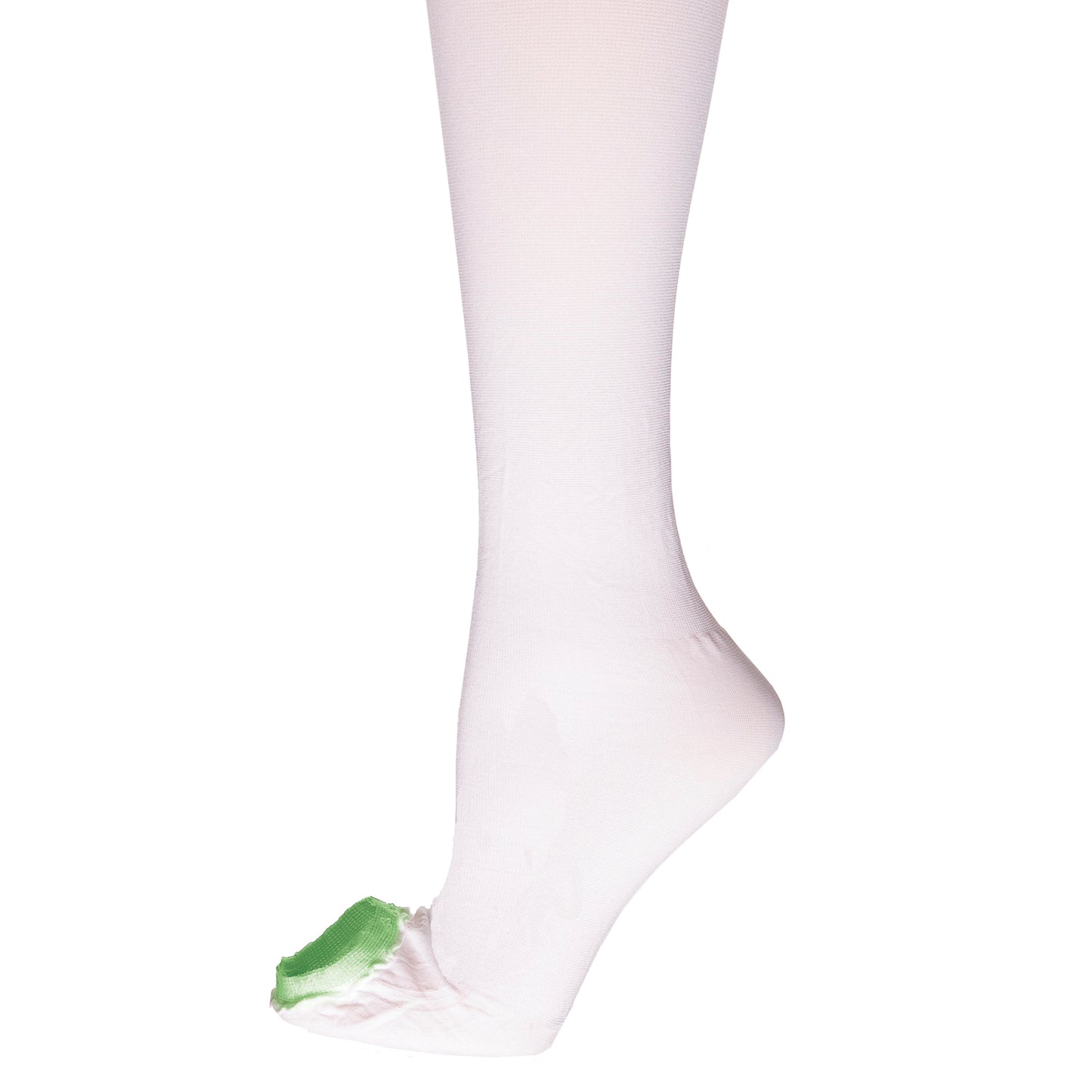 Anti-embolism Stocking LifeSPAN® Knee High X-Large / Regular White Inspection Toe