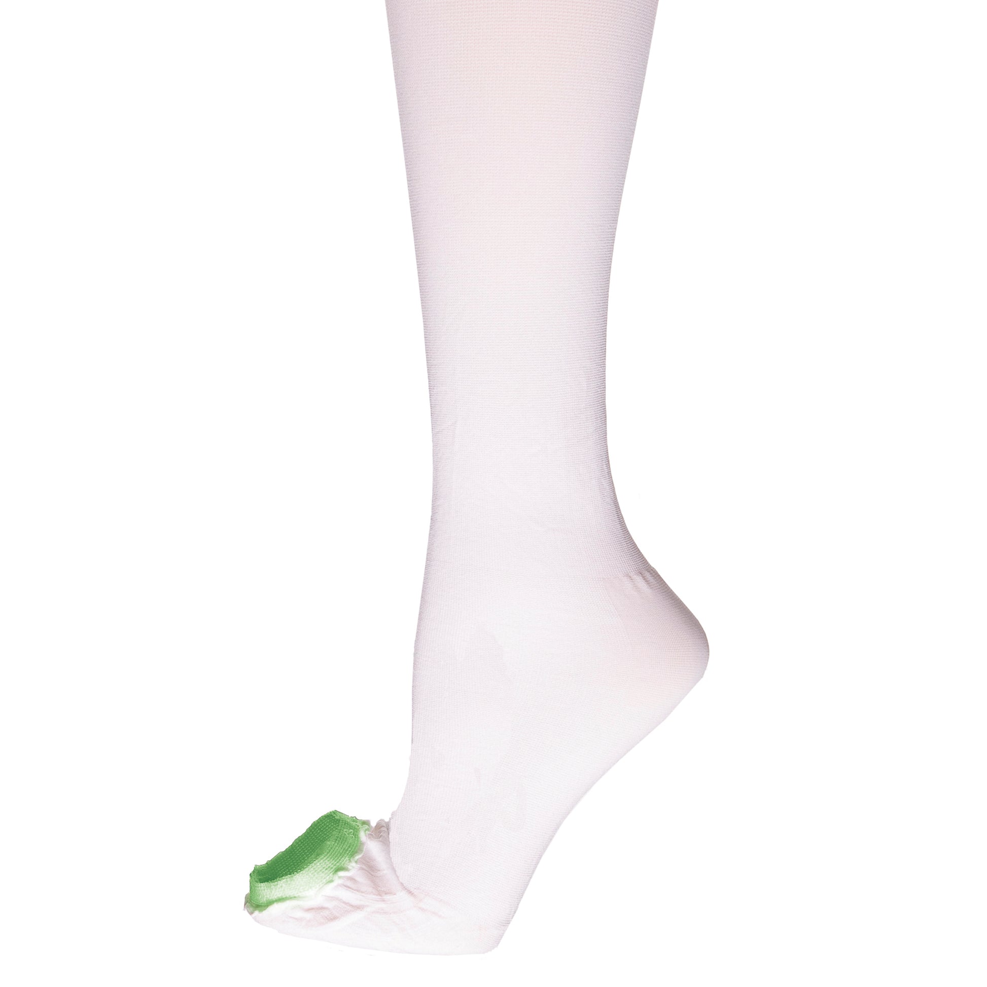 Anti-embolism Stocking LifeSPAN® Knee High X-Large / Regular White Inspection Toe