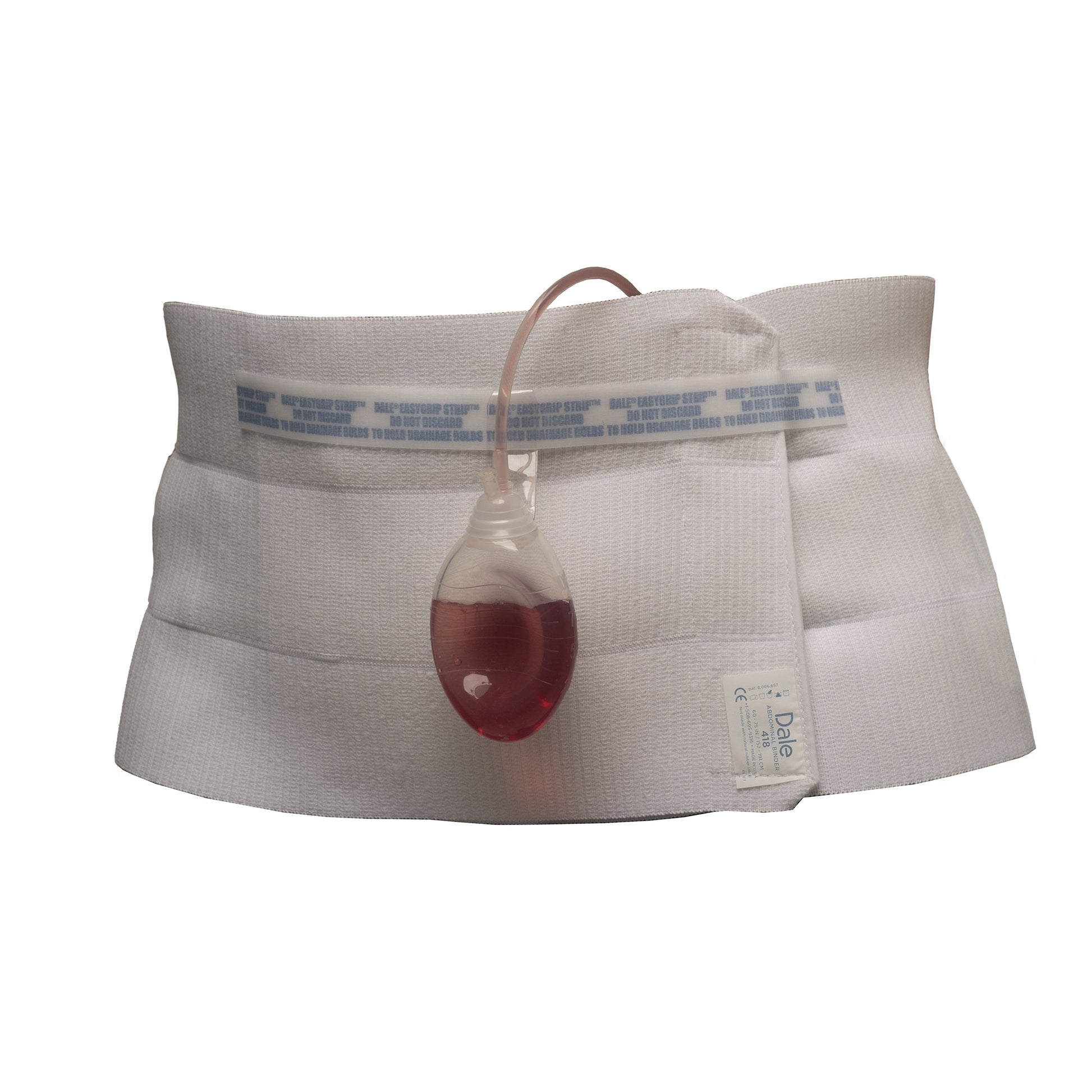 Abdominal Binder Dale® Large Hook and Loop Closure 46 to 62 Inch Waist Circumference 9 Inch Height Adult