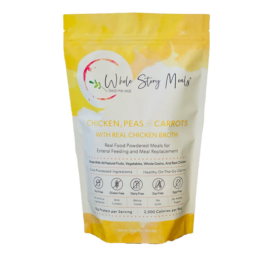 Oral Supplement Whole Story Meals Chicken / Peas / Carrot Flavor Powder 16 oz. Pouch