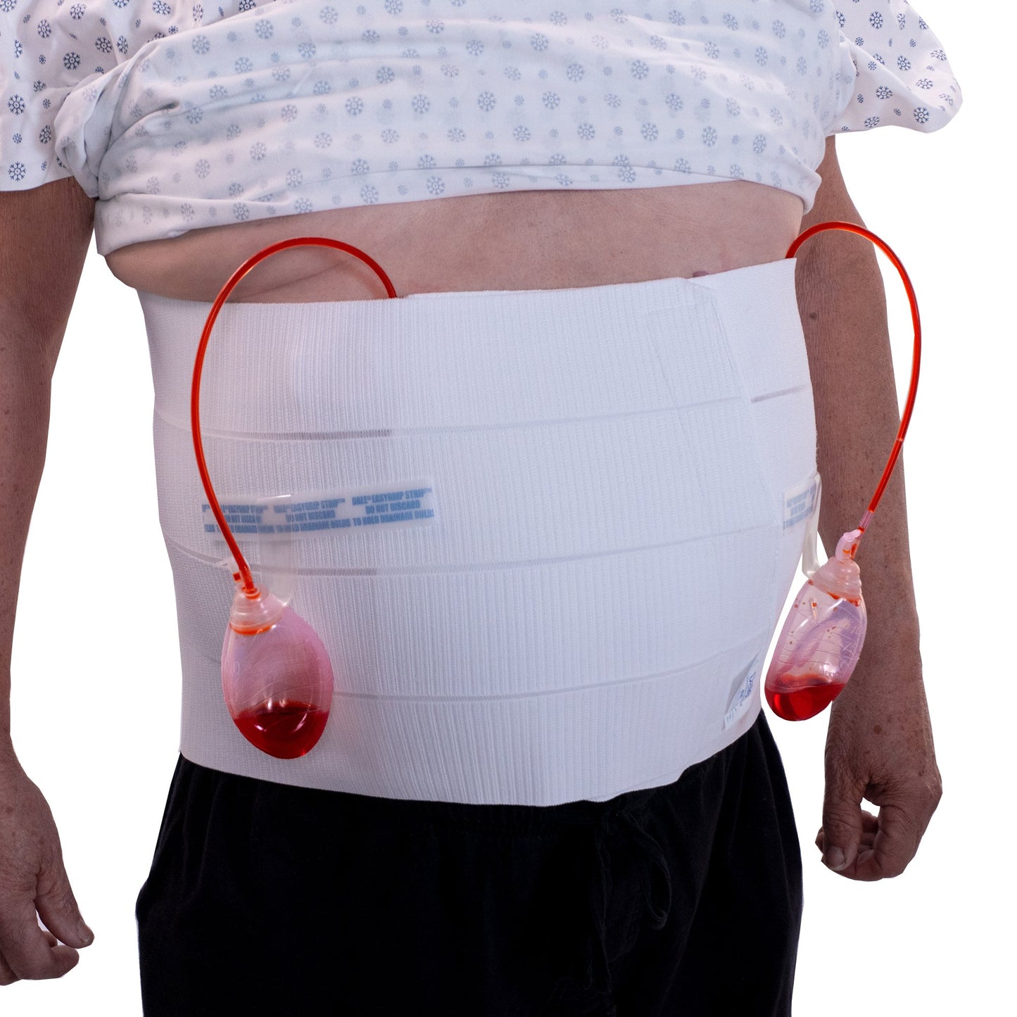 Abdominal Binder Dale® Medium Hook and Loop Closure 30 to 45 Inch Waist Circumference 12 Inch Height Adult