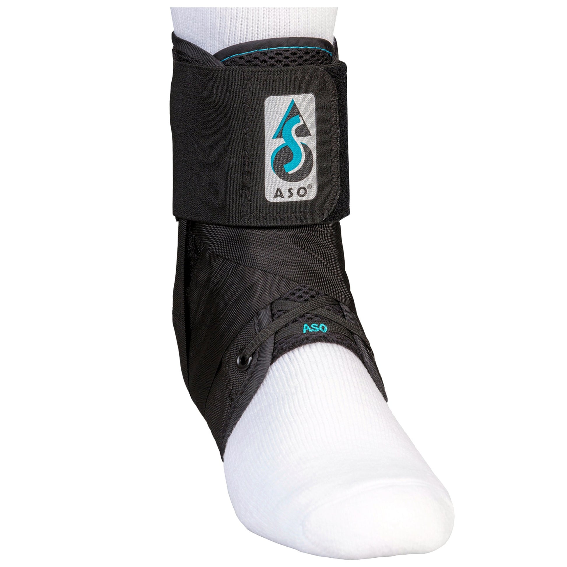 Ankle Support ASO® Small Hook and Loop Strap Closure / Lace Up Foot