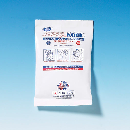 Instant Cold Pack InstaKool™ Junior General Purpose 5 X 7 Inch Plastic / Urea / Water / CarbamaKool™ Disposable