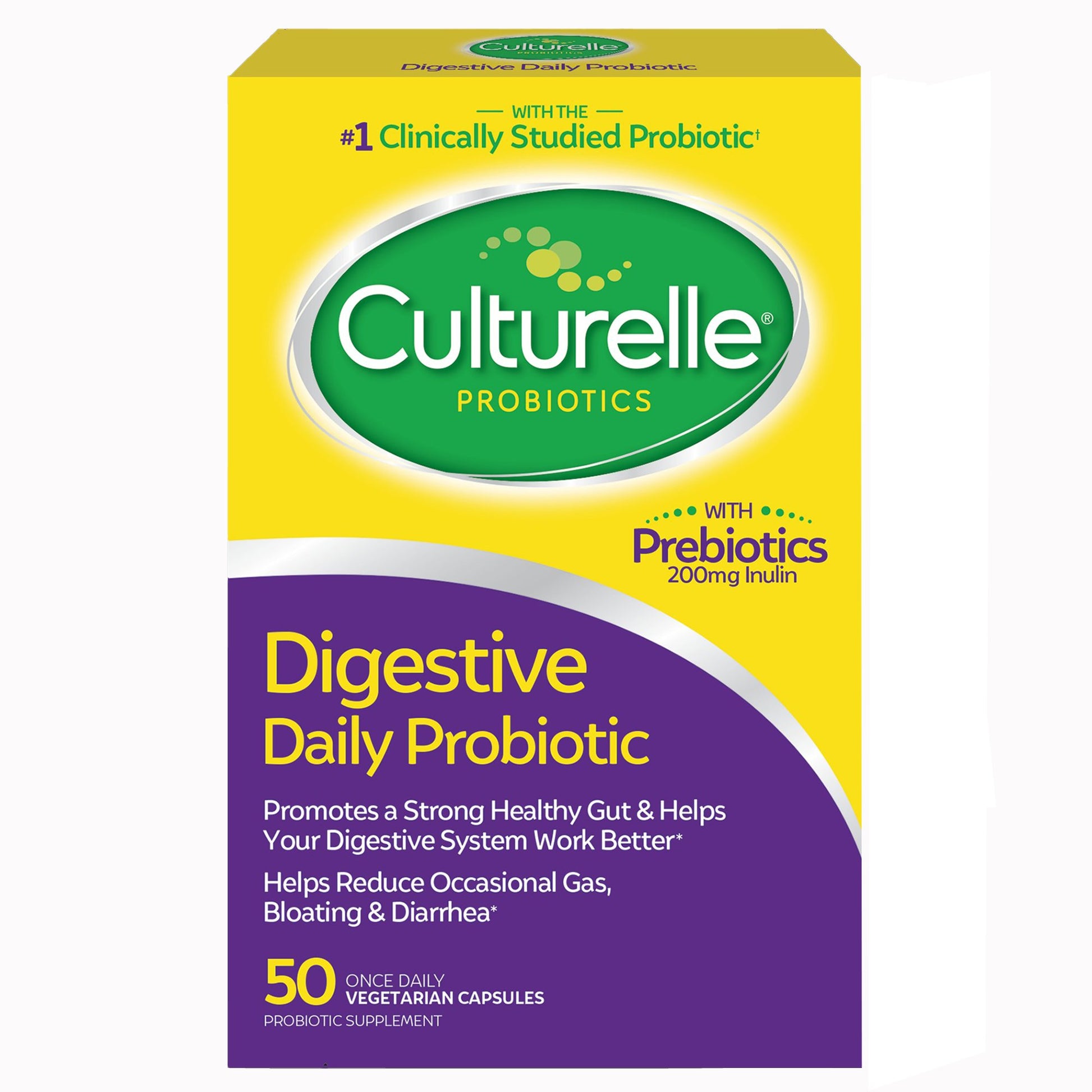 Probiotic Dietary Supplement Culturelle® 50 per Box Capsule