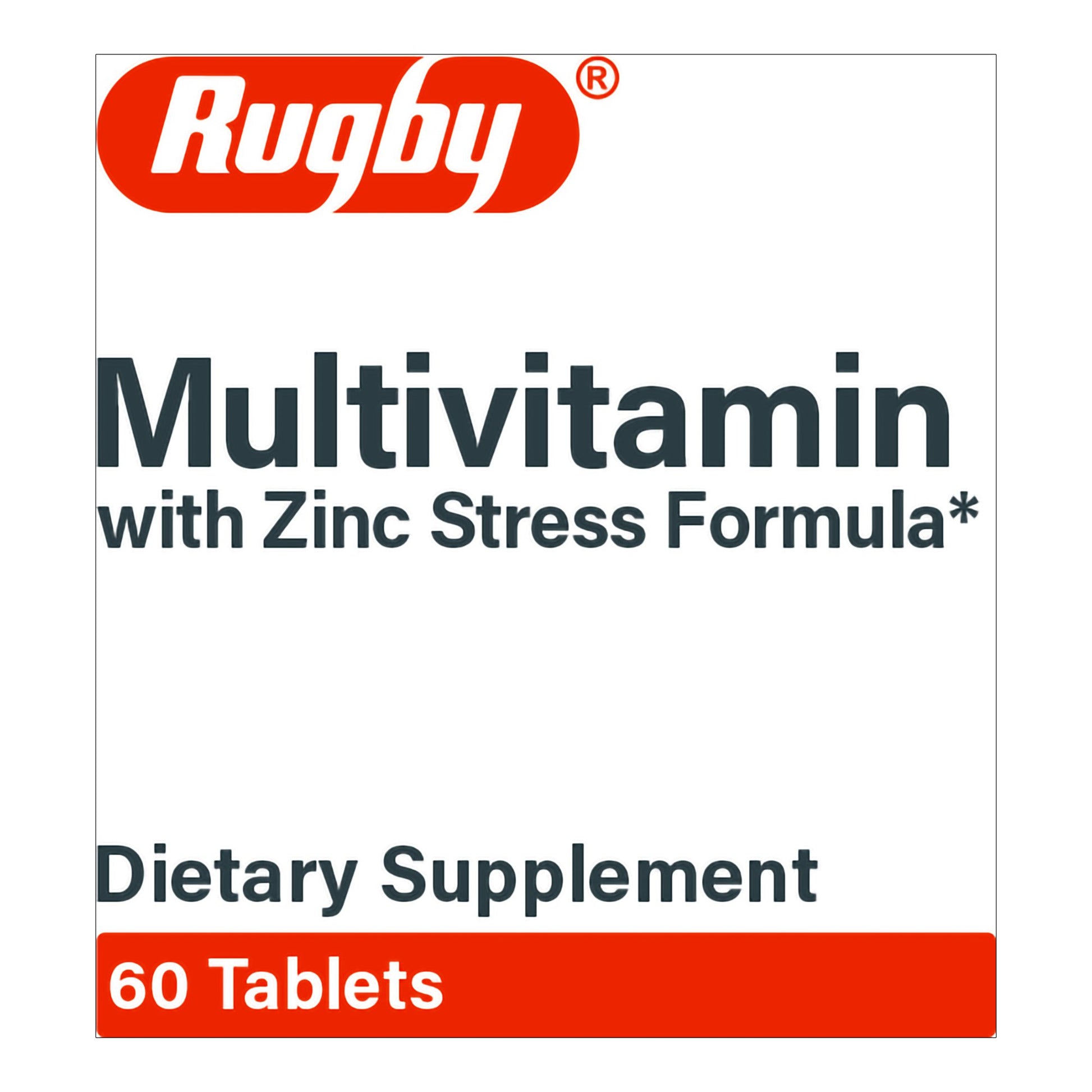 Multivitamin Supplement Zinc Stress Formula Vitamin C 500 mg Strength Tablet 60 per Bottle