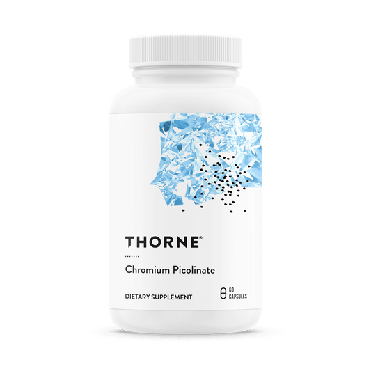 Dietary Supplement THORNE® Chromium Picolinate Chromium 500 mcg Strength Capsule 60 per Bottle