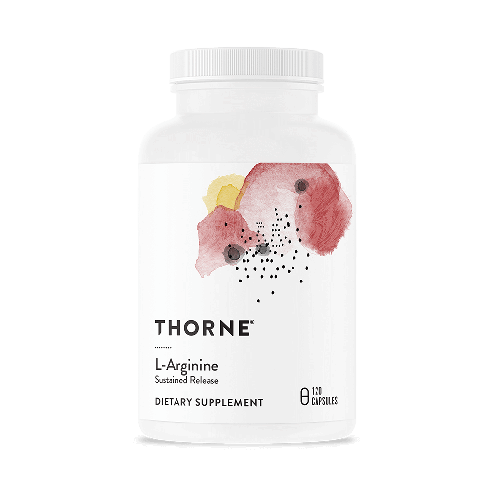 Dietary Supplement THORNE® L-Arginine L-Arginine 1 gram Strength Capsule 120 per Bottle