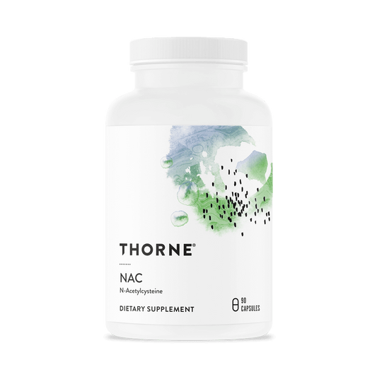 Dietary Supplement THORNE® NAC N-Acetyl-L-Cysteine 500 mg Strength Capsule 90 per Bottle