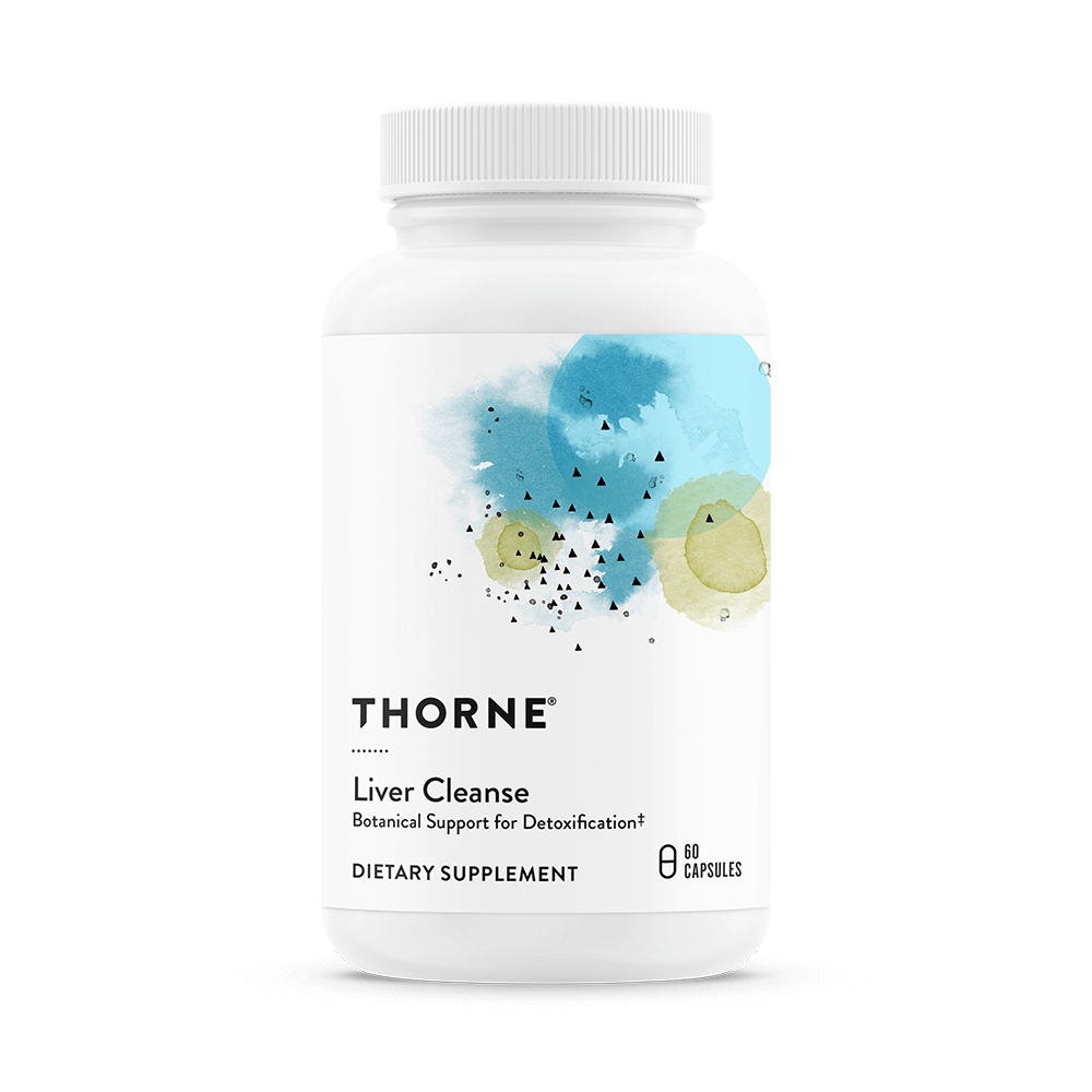 Dietary Supplement THORNE® Liver Cleanse Berberine HCl 125 mg Strength Capsule 60 per Bottle