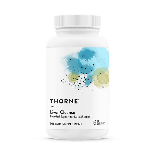 Dietary Supplement THORNE® Liver Cleanse Berberine HCl 125 mg Strength Capsule 60 per Bottle