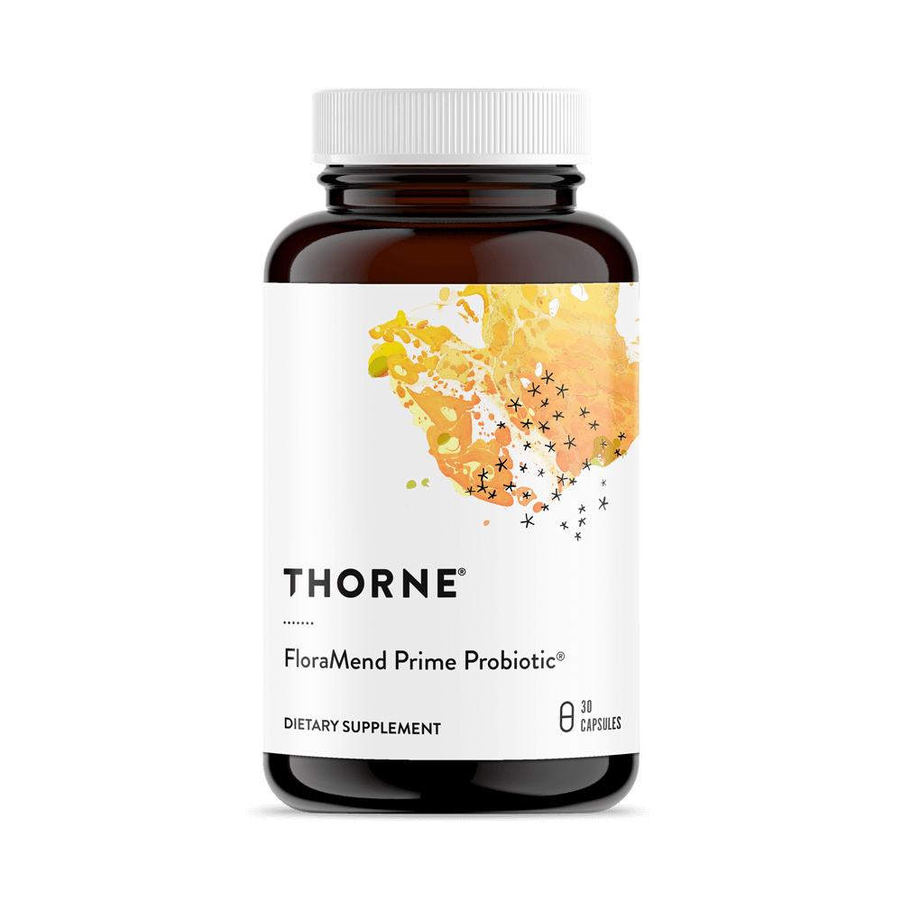 Probiotic Dietary Supplement THORNE® FloraMend Prime Probiotic® 30 per Bottle Capsule