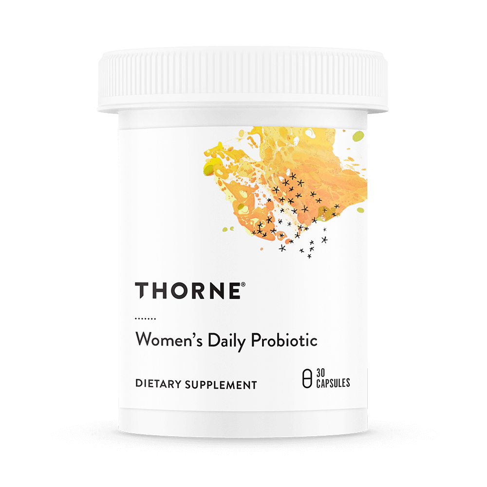 Probiotic Dietary Supplement THORNE® Women's Daily Probiotic 30 per Bottle Capsule