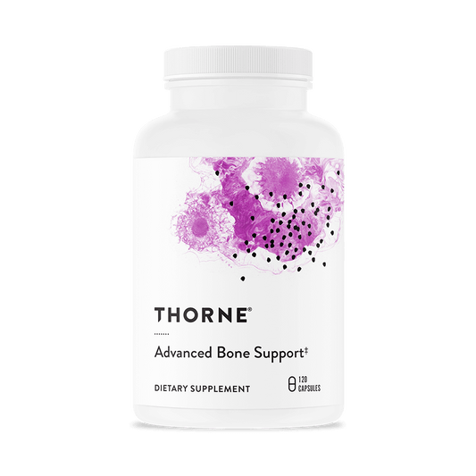 Dietary Supplement THORNE® Advanced Bone Support Vitamin D (as Vitamin D3) 25 mcg Strength Capsule 120 per Bottle